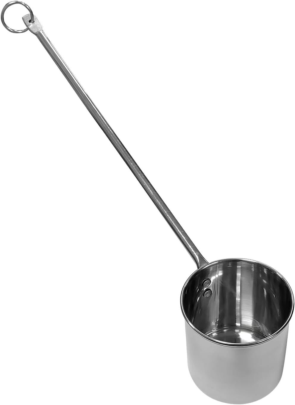 Raj Stainless Steel Serving Ladle – 26.5 cm Kitchen Spoon FL0010 - Image 2