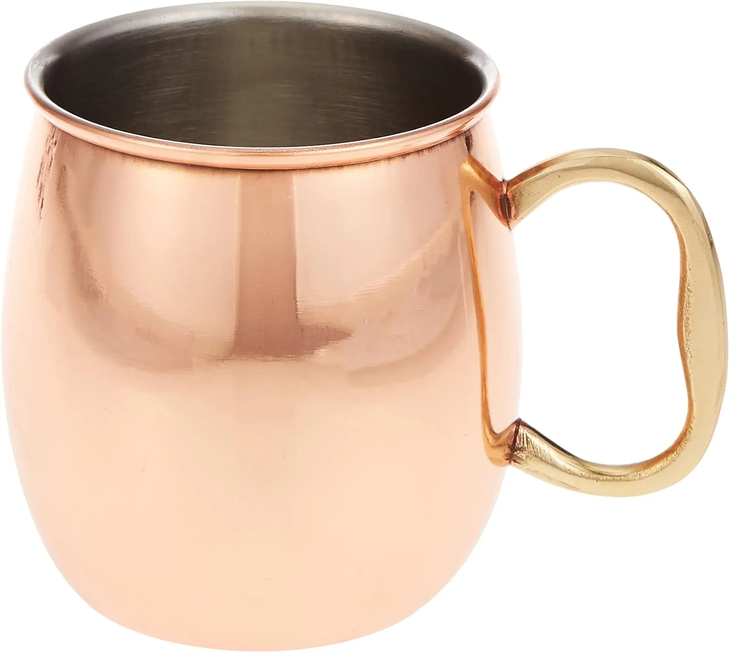 Raj Steel Copper Plated Moscow Mule Mug SMMM01 Cocktail Mug Barware Juice Mug-500ML
