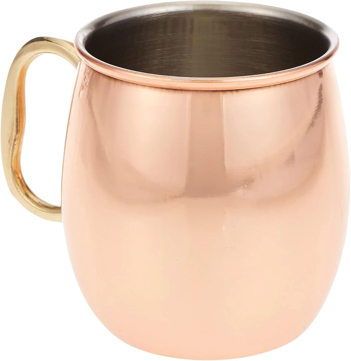 Raj Steel Copper Plated Moscow Mule Mug SMMM01 Cocktail Mug Barware Juice Mug-500ML - Image 2