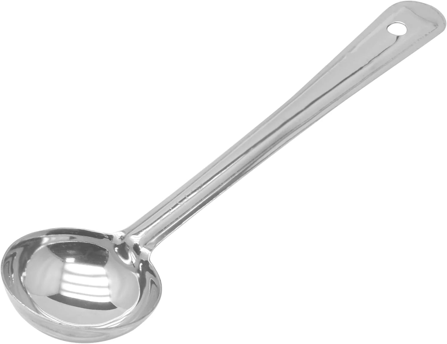 Raj Steel Flare Ladle 25.5 cm Silver FL0002 – Multi-Purpose Curry, Soup & Serving Spoon