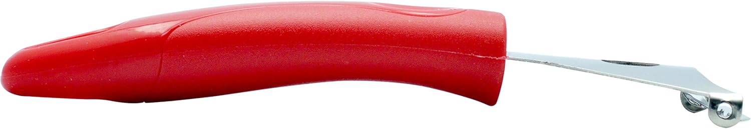 Raj Steel Handle Y Shape Peeler, Potato Peeler Apple Peeler Vegeteable Peeler- 23.5cm-Red - Image 4