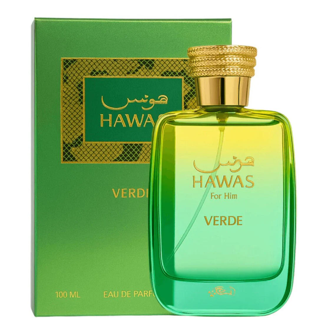 Rasasi Men's Hawas Verde EDP Spray 100ml