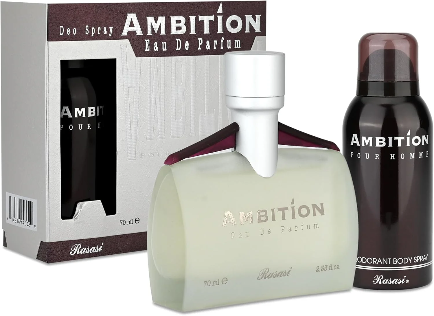 Rasasi Ambition Pour Homme EDP Deodorant-70ML+150ML