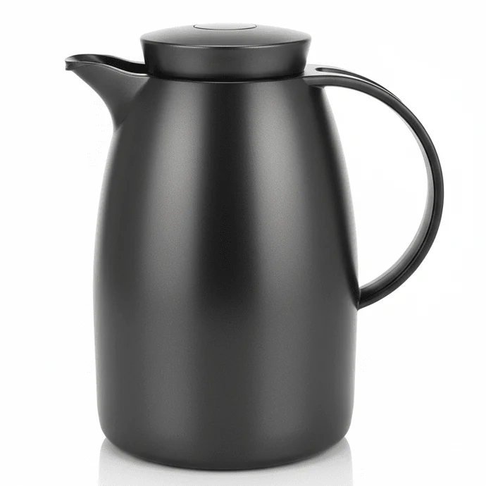 Regal 1 Liter Vacuum Flask – Blackish Gray Double Wall Thermal Insulated Bottle for Hot & Cold Drinks