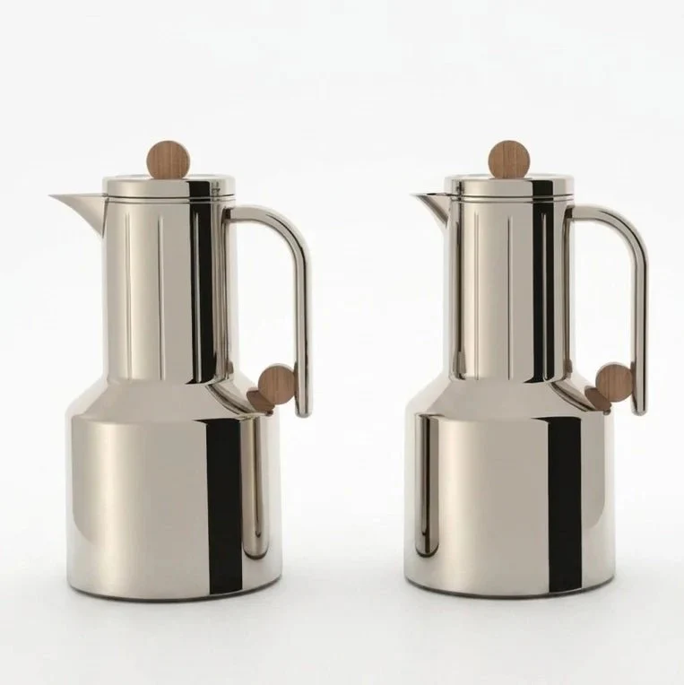 Regal Vacuum Flask 2 Pieces Set – 1L + 1L – Light Coffee with Wooden Finish / Champagne Gold with Wooden Finish / Jet Black with Grey Finish