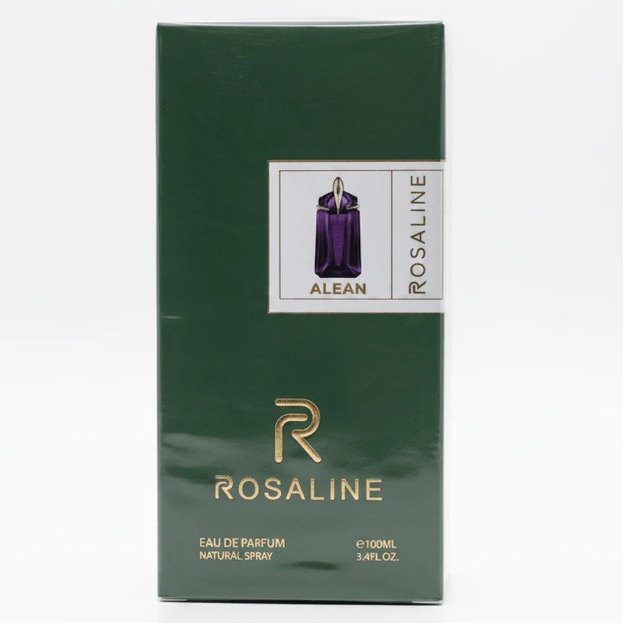Rosaline Alean Eau de Parfum for Women 100ml | Luxury Floral Amber Fragrance | Long-Lasting Natural Spray | Jasmine, Cashmere & Amber Scent | Inspired Version |