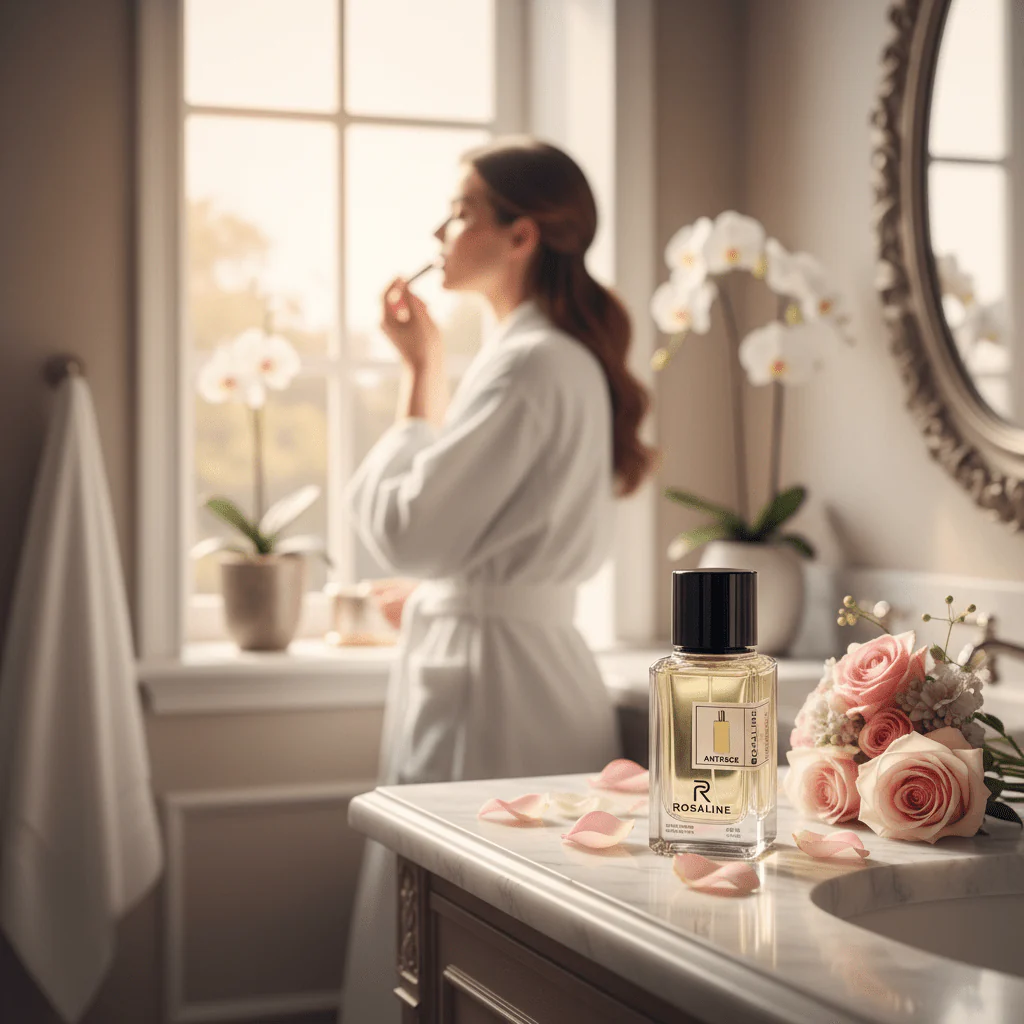 Rosaline Antance Eau de Parfum 100ml – Luxury Floral & Woody Fragrance for Women | Long-Lasting Natural Spray | Inspired Version | Inspired Version | - Image 3