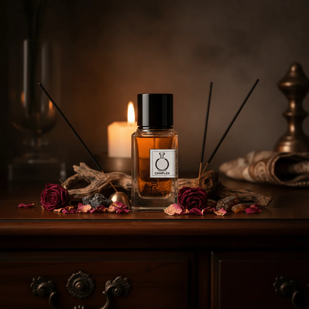 Rosaline Camplex Eau de Parfum 100ml – Luxury Floral Oud Fragrance for Women | Long-Lasting Natural Spray | Inspired Version | - Image 4