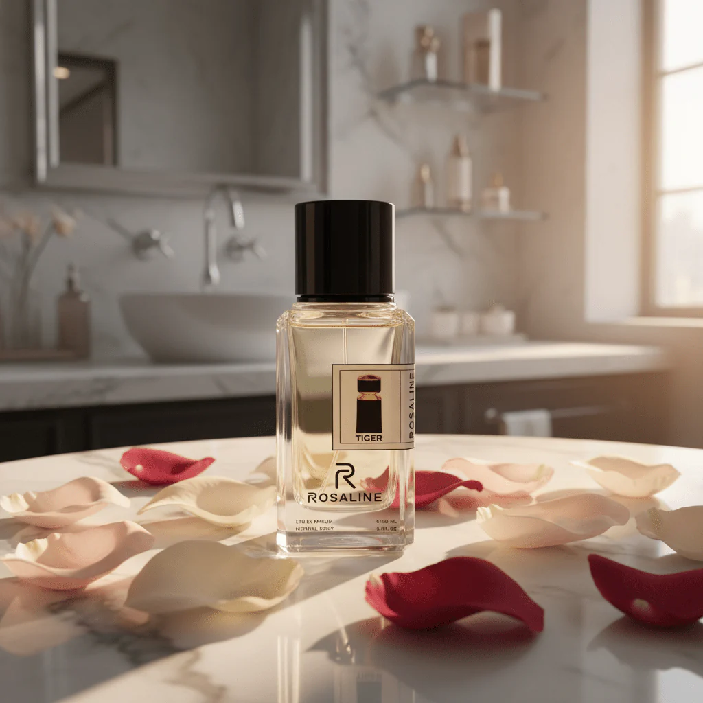 Rosaline Tiger Eau de Parfum 100ml – Luxury Natural Spray Fragrance for Men & Women | Grapefruit, Amber & Ambergris Base Notes | Inspired Version | - Image 3