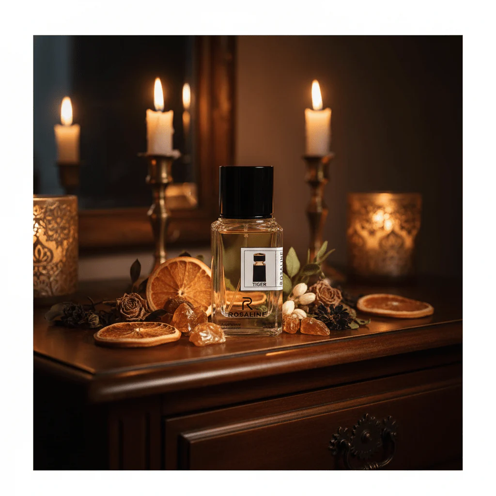 Rosaline Tiger Eau de Parfum 100ml – Luxury Natural Spray Fragrance for Men & Women | Grapefruit, Amber & Ambergris Base Notes | Inspired Version | - Image 4