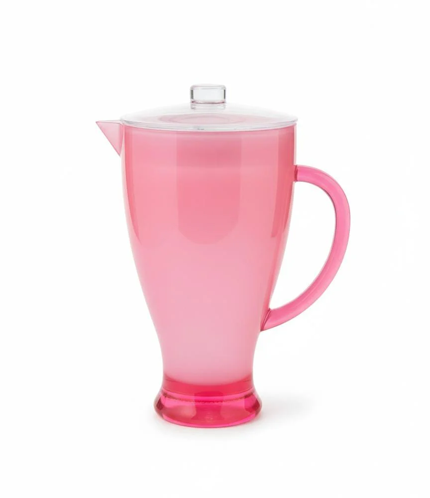Royalford 2.1 Litre Acrylic Jug Pink Color β Durable, Transparent & Great for Juices and Water - Image 3