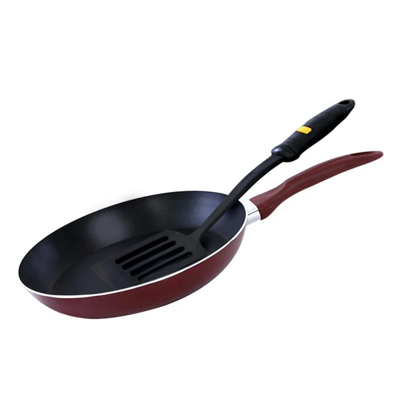 ROYALFORD 26cm Non-Stick Fry Pan with Nylon Turner