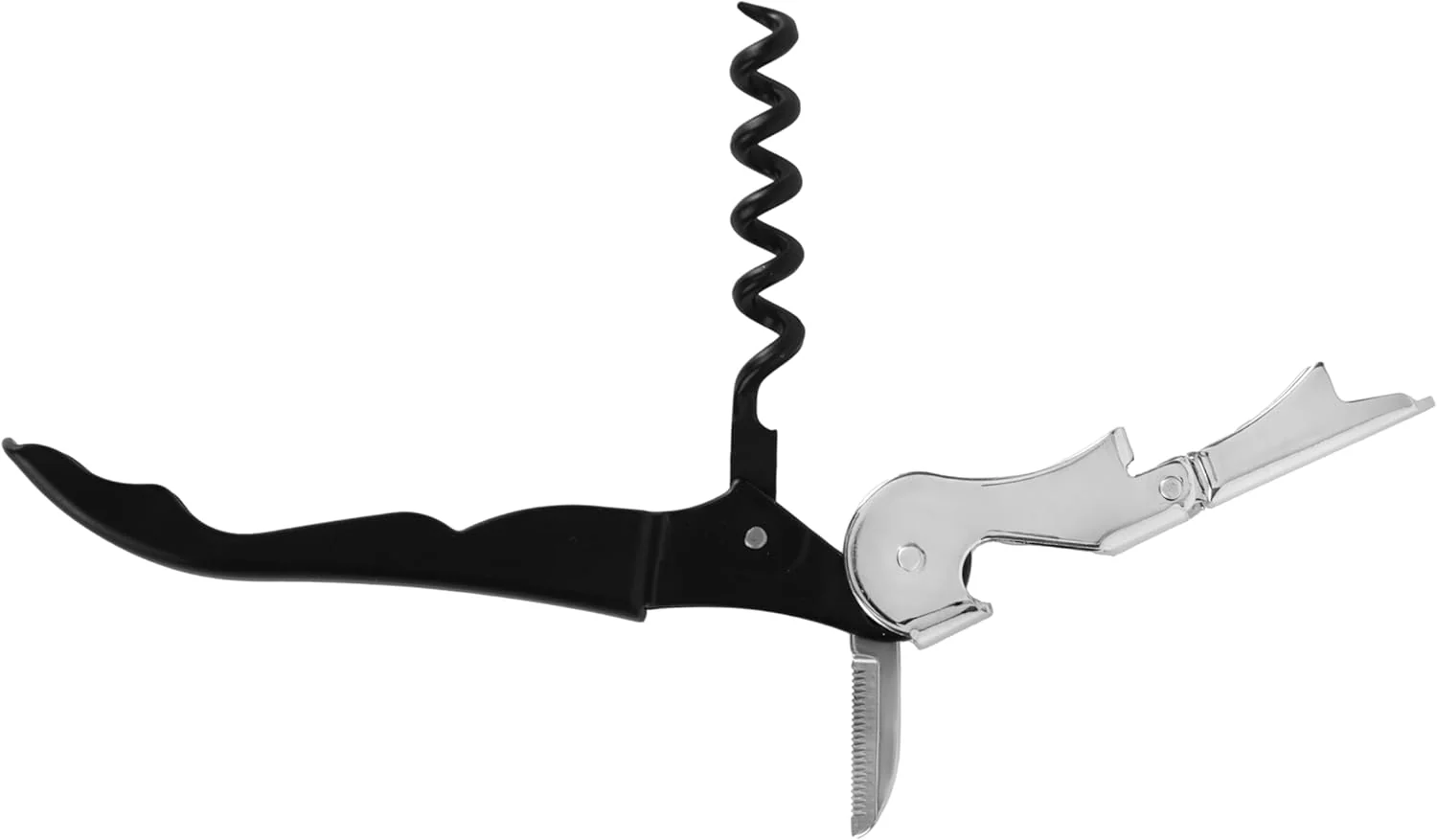 Royalford 3-in-1 Corkscrew Wine Opener – Carbon Steel Multi-Function Tool (RF12953) - Image 3