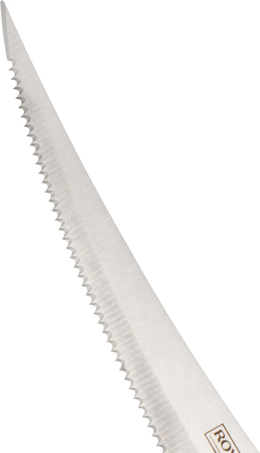 Royalford 5" Stainless Steel Fruit Knife with Wooden Handle – Dishwasher Safe (RF12096) - Image 2