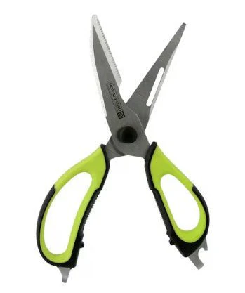 Royalford 7-In-1 Multipurpose Scissors Silver/Yellow/BlackÂ 
