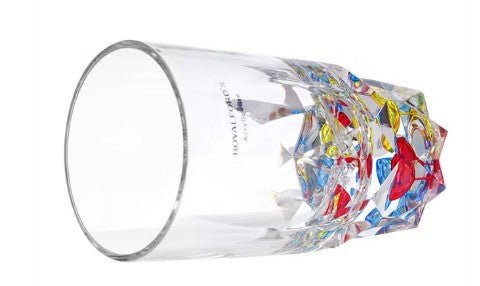 Royalford Acrylic Glass With Crystal Base 240ml, Water Cup Drinking Glass - Image 2