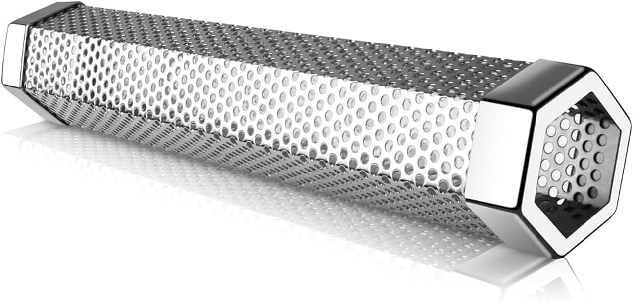 Royalford BBQ Pellet Smoker Tube 12″ RF123457 – Stainless Steel Hexagonal Tube for 5 Hours Hot or Cold Smoking - Image 4