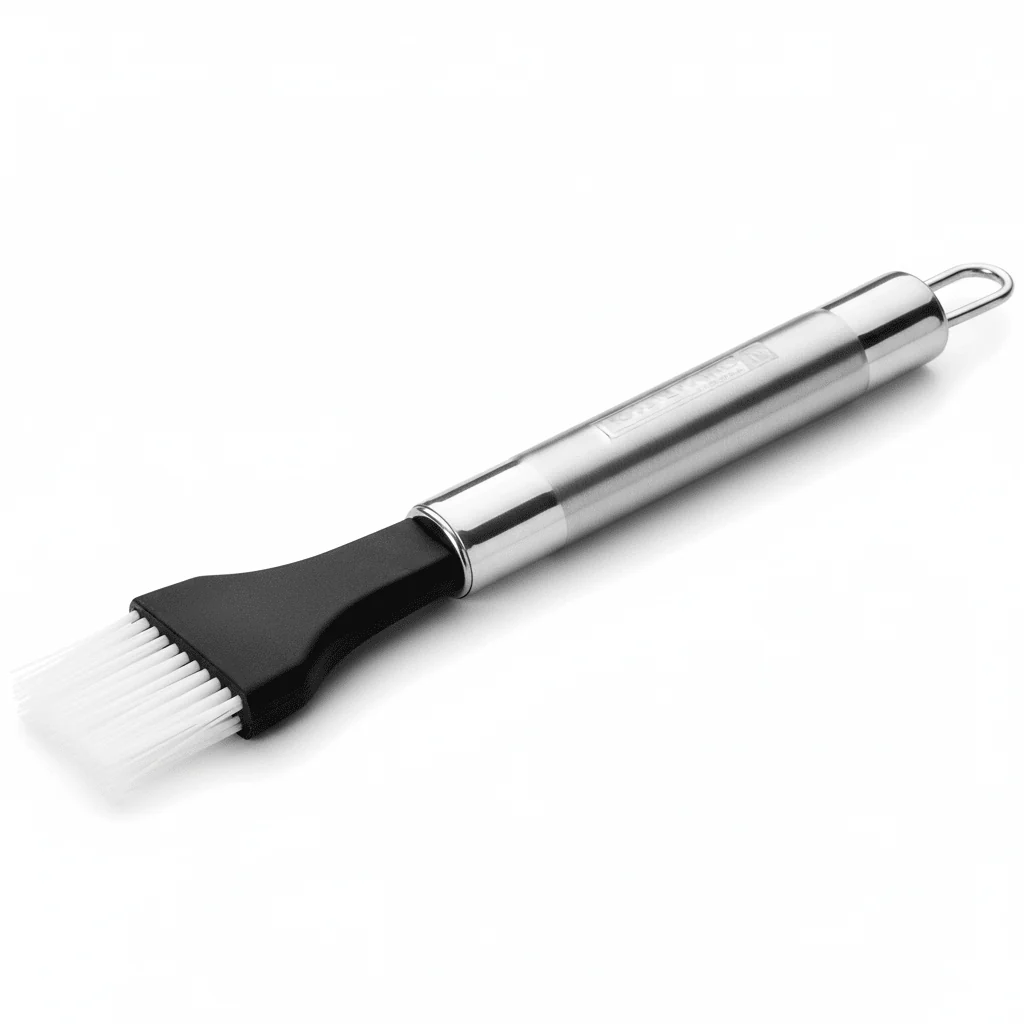 Royalford Stainless Steel Handle Sauce Brush – 20cm Basting Tool (RF2052B)