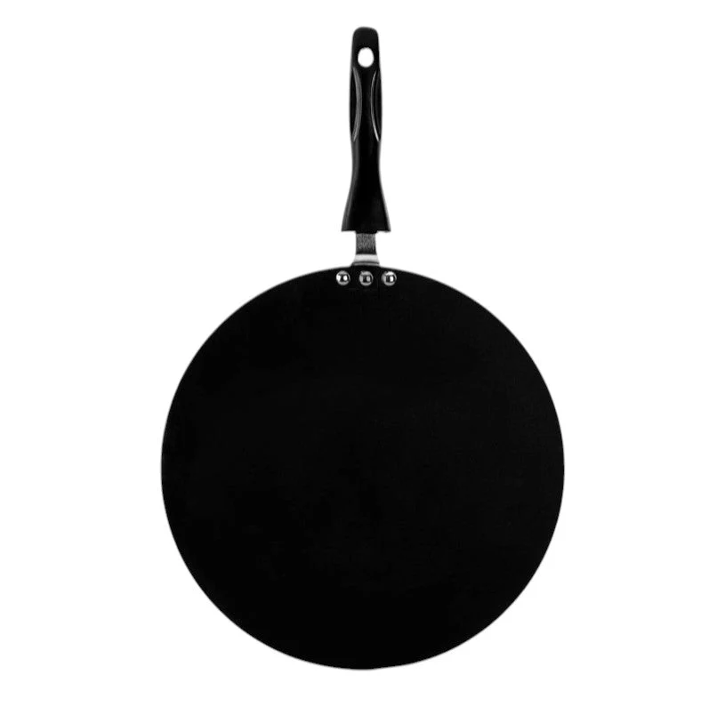 ROYALFORD Super Flat Tawa 32cm, 3.5mm Thickness, Durable Non-Stick Coating