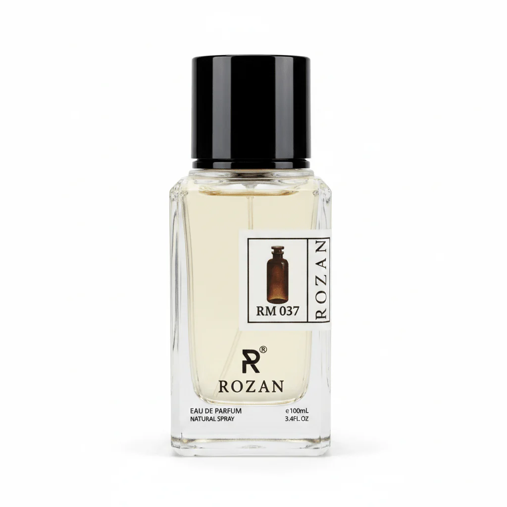 Rozan RM 037 Eau de Parfum 100ml – Oriental Woody Unisex Fragrance with Agarwood, Incense & Raspberry | Natural Spray | Inspired Version | - Image 2