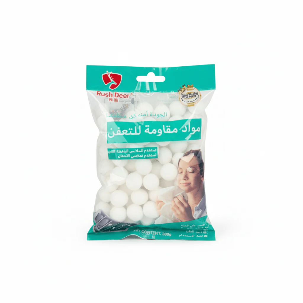Rush Deer Naphthalene Balls 300gm, White