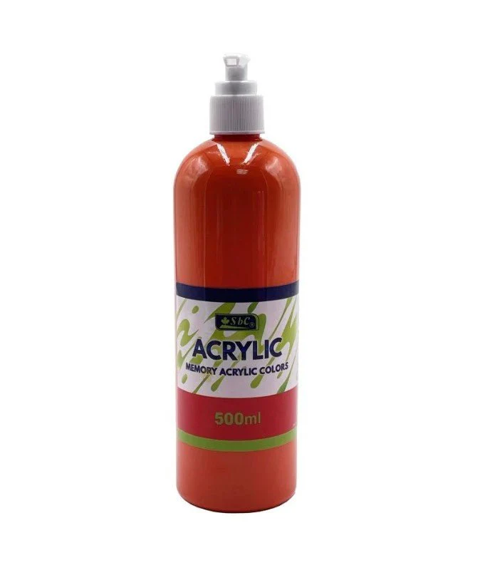 SBC Acrylic Colour 500ml Orange