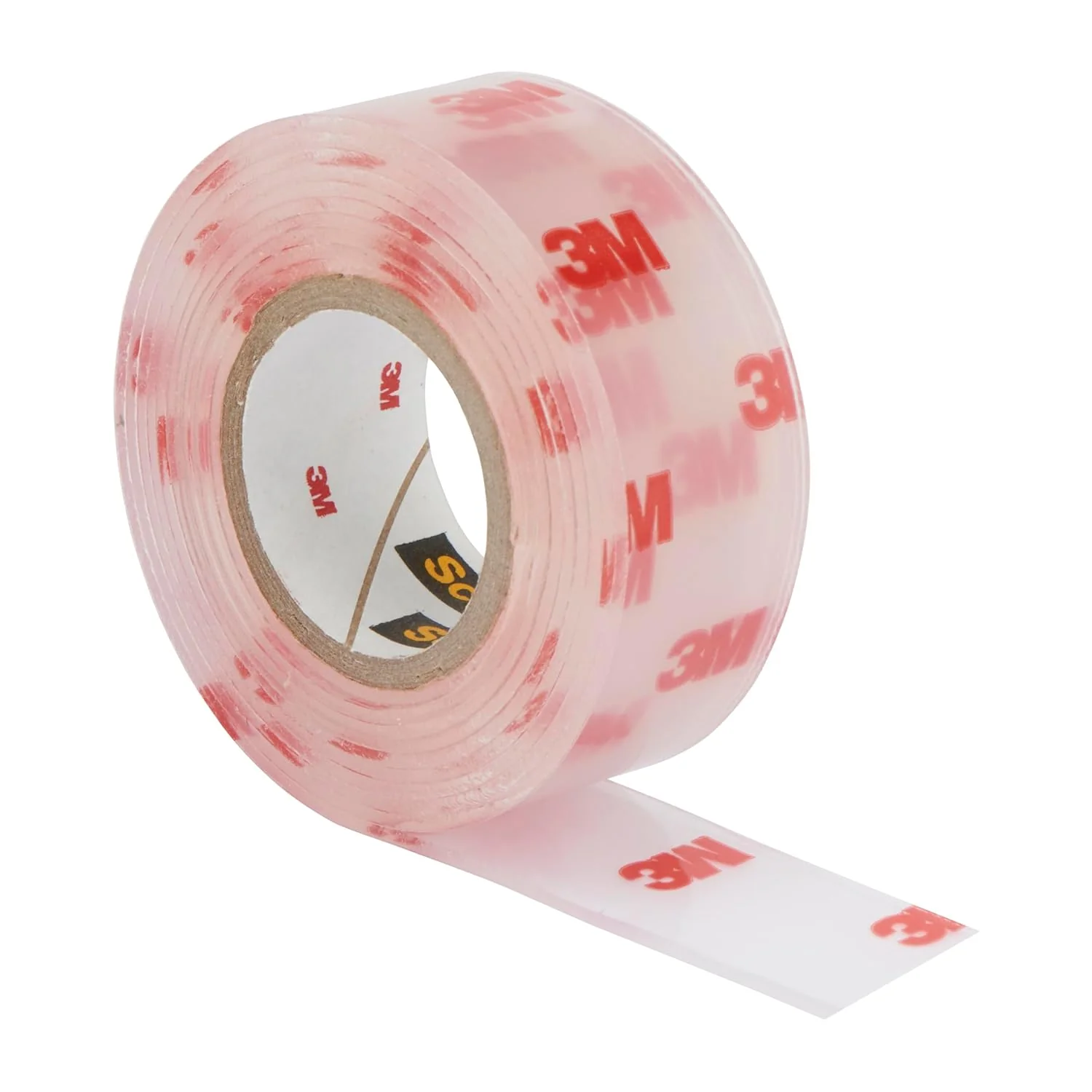 Scotch Mount Transparent Tape 19mm x 1.5m, 1 roll/pack | Holds up 1 kg. per 20cm | Clear color | Good Strength | Multiple Applications | Multi-Surface | No Tools | Double Sided Adhesive Tape - Image 2
