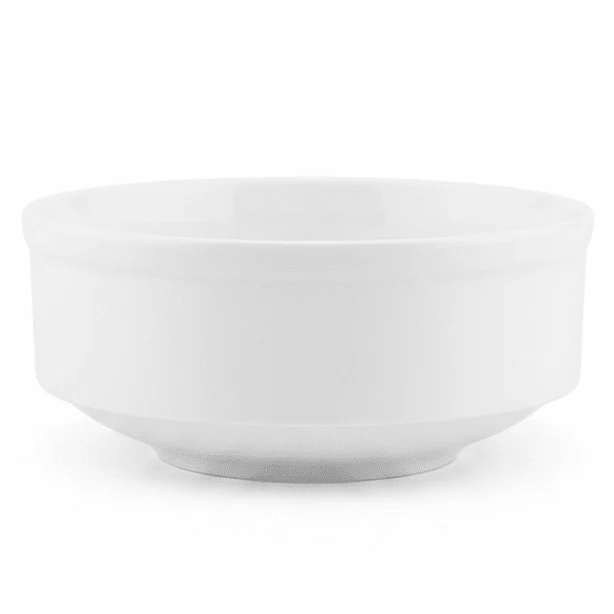 Serveware Premium White Melamine Soup Serving Bowl 11 cm Lightweight Durable Design