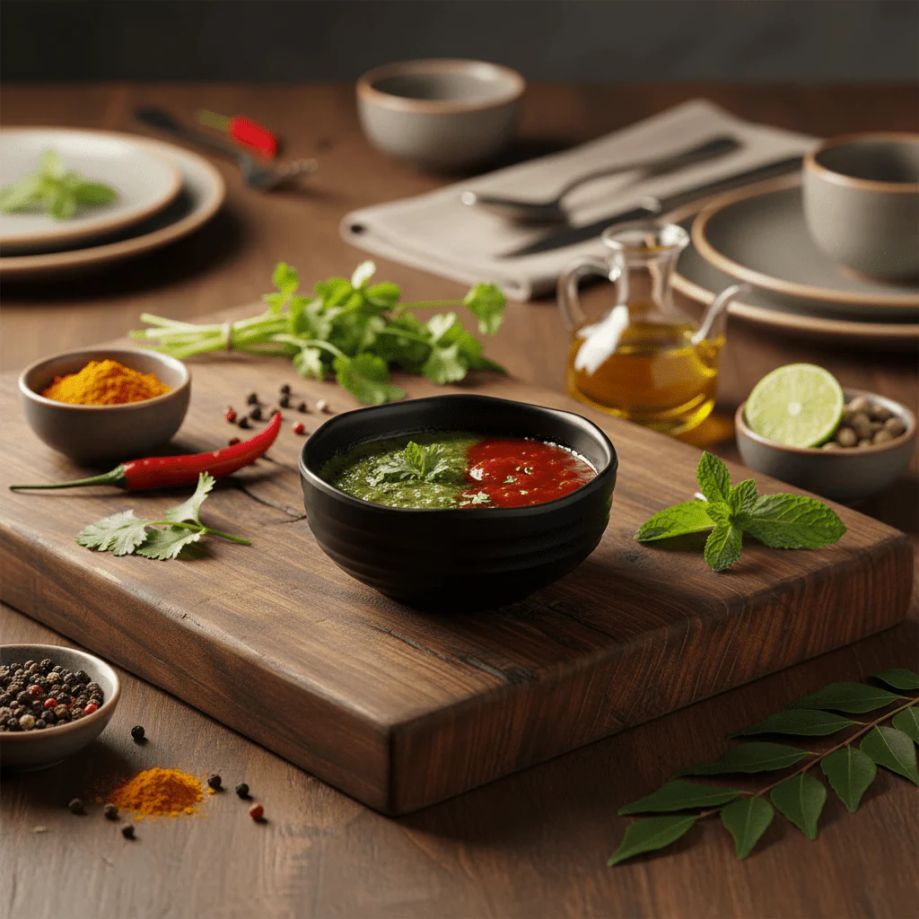 Servewell Black Melamine Matta Serving Bowl 3.5 inch Small Bowl for Chutney Sauce and Condiments Durable and Food Safe - Image 2