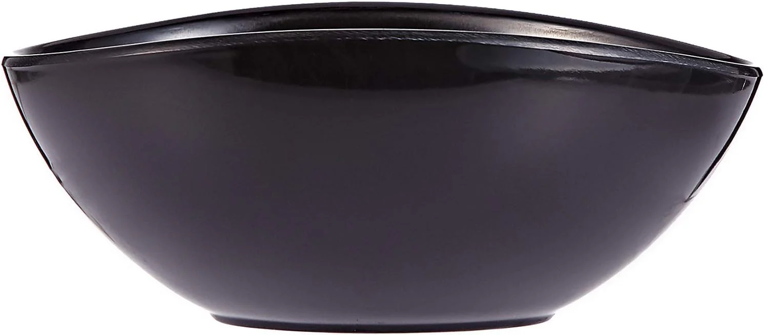 Servewell Melamine Big Serving Bowl-22.5CM-Black - Image 3