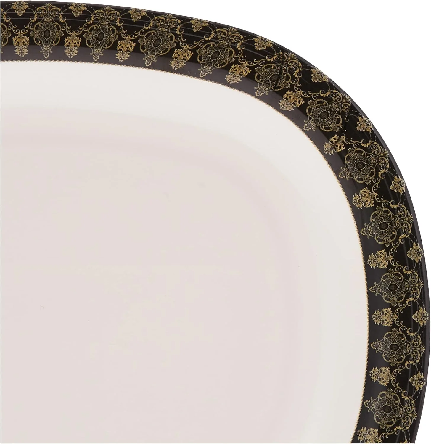 Servewell Melamine Henna Oval Serving Plate-31cmX25cm - Image 4