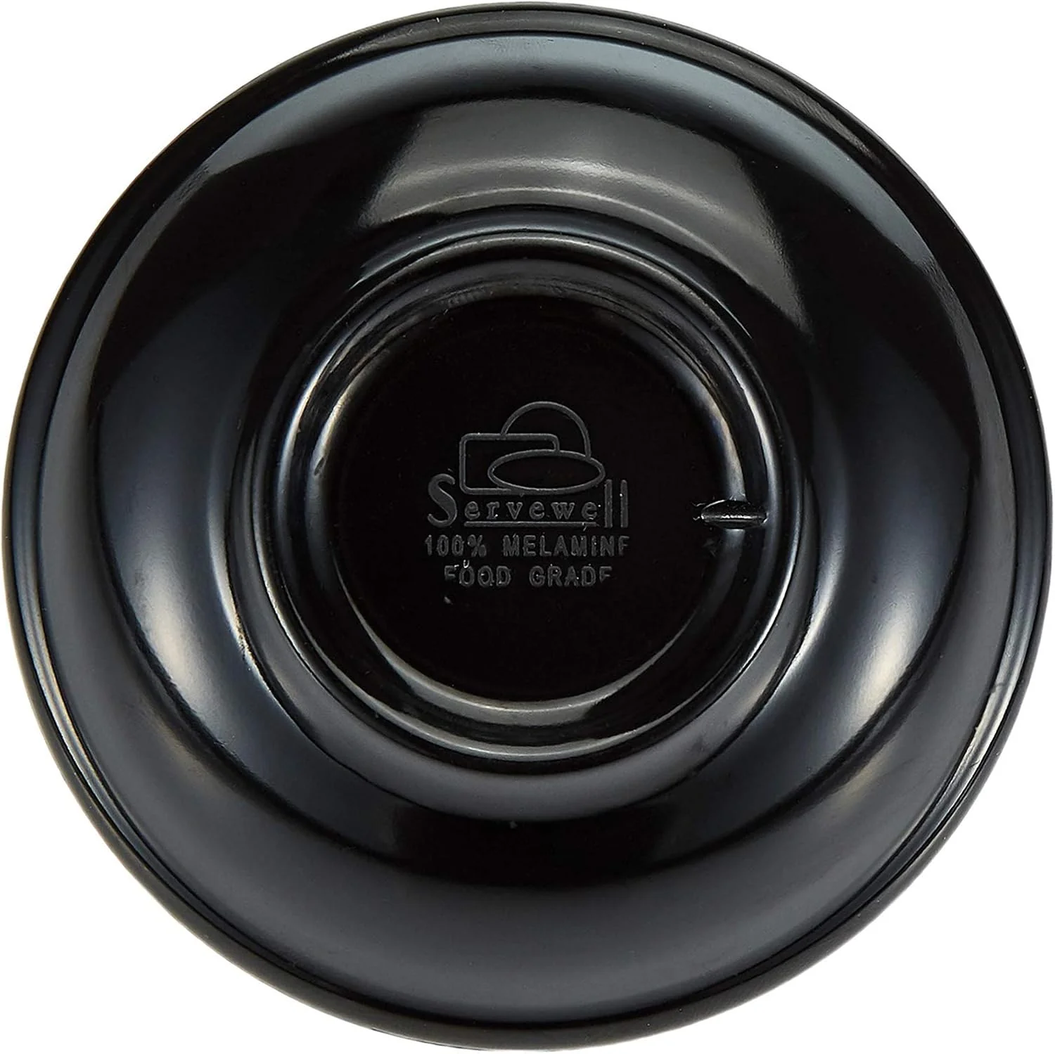 Servewell Melamine Sauce Bowl -10CM-Black - Image 3