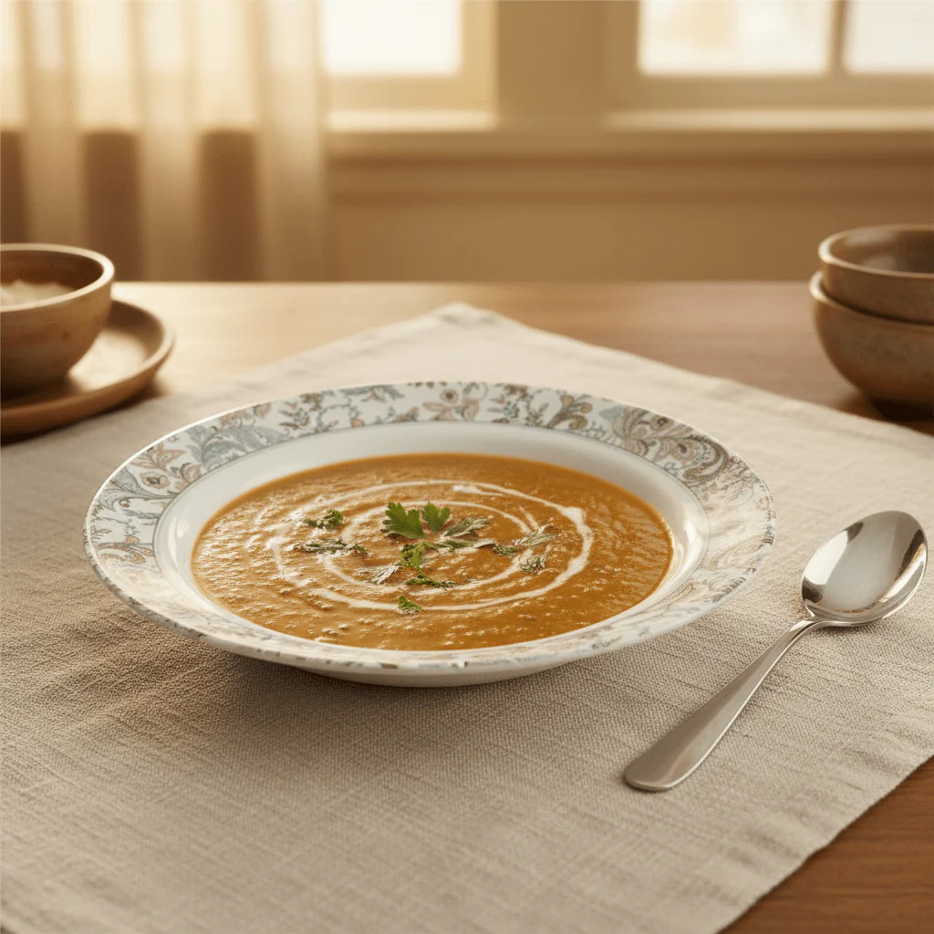 Servewell Round White Melamine Soup Plate with Floral Design | 23 cm - Image 3