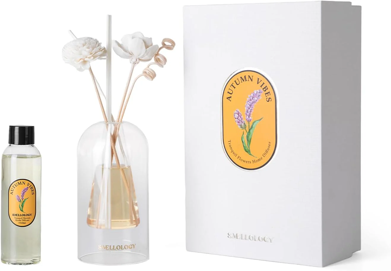 SMELLOLOGY  Tranquil Flower Flowers Home Diffuser- Autumn Vibes 120ml