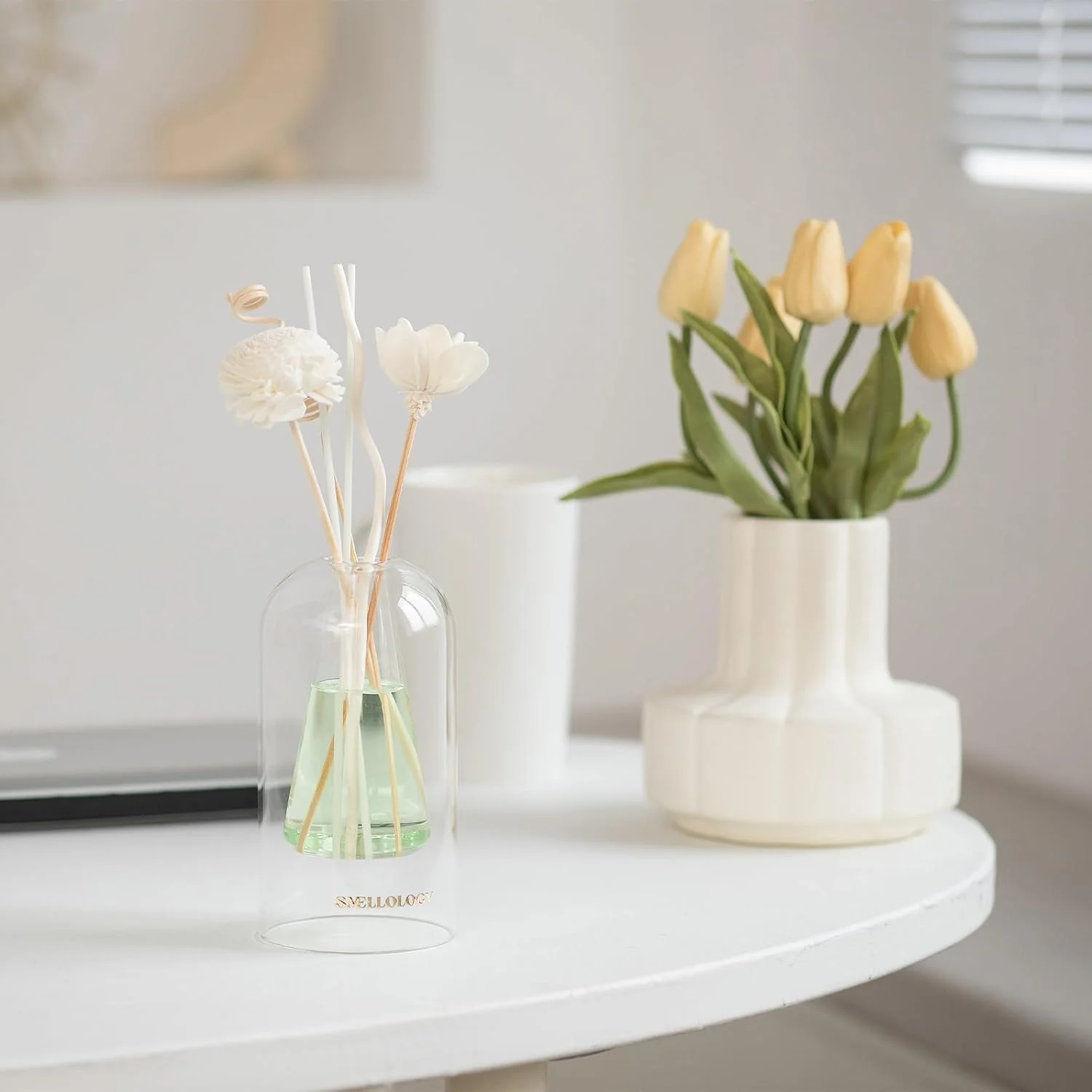 SMELLOLOGY  Tranquil Flower Flowers Home Diffuser- Tea Escape 120ml - Image 5