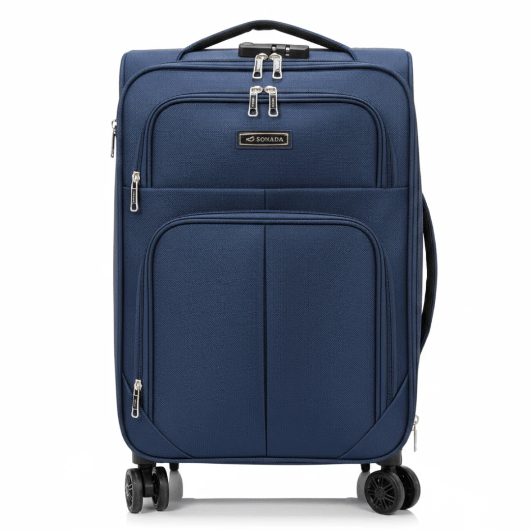 Sonada Polyester Trolley Bag | 8-Wheel Spinner | Lightweight Carry-On | 20 Inch | - Image 5