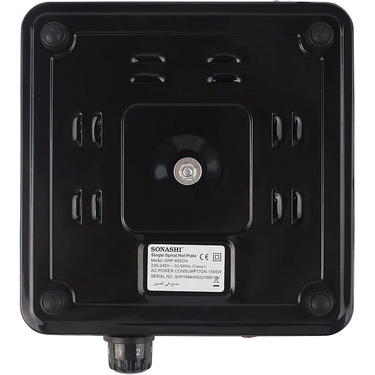 SONASHI SINGLE SPIRAL HOT PLATE, SHP-609C - Image 6