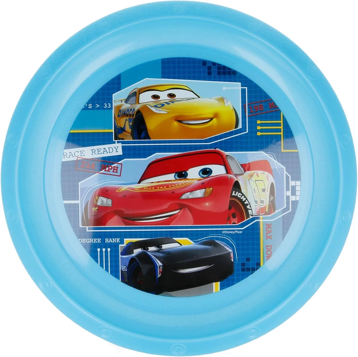 Stor Cars Plastic Plate 8.2"