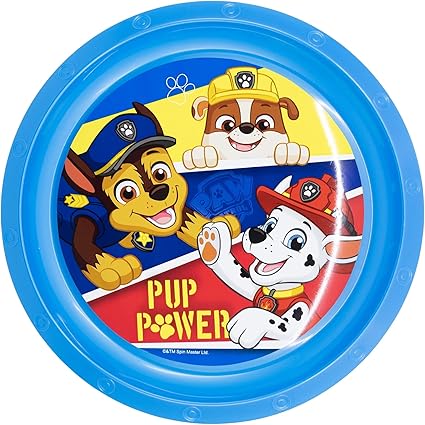 Stor Paw Patrol Pup Power Plastic Plate 8.2"