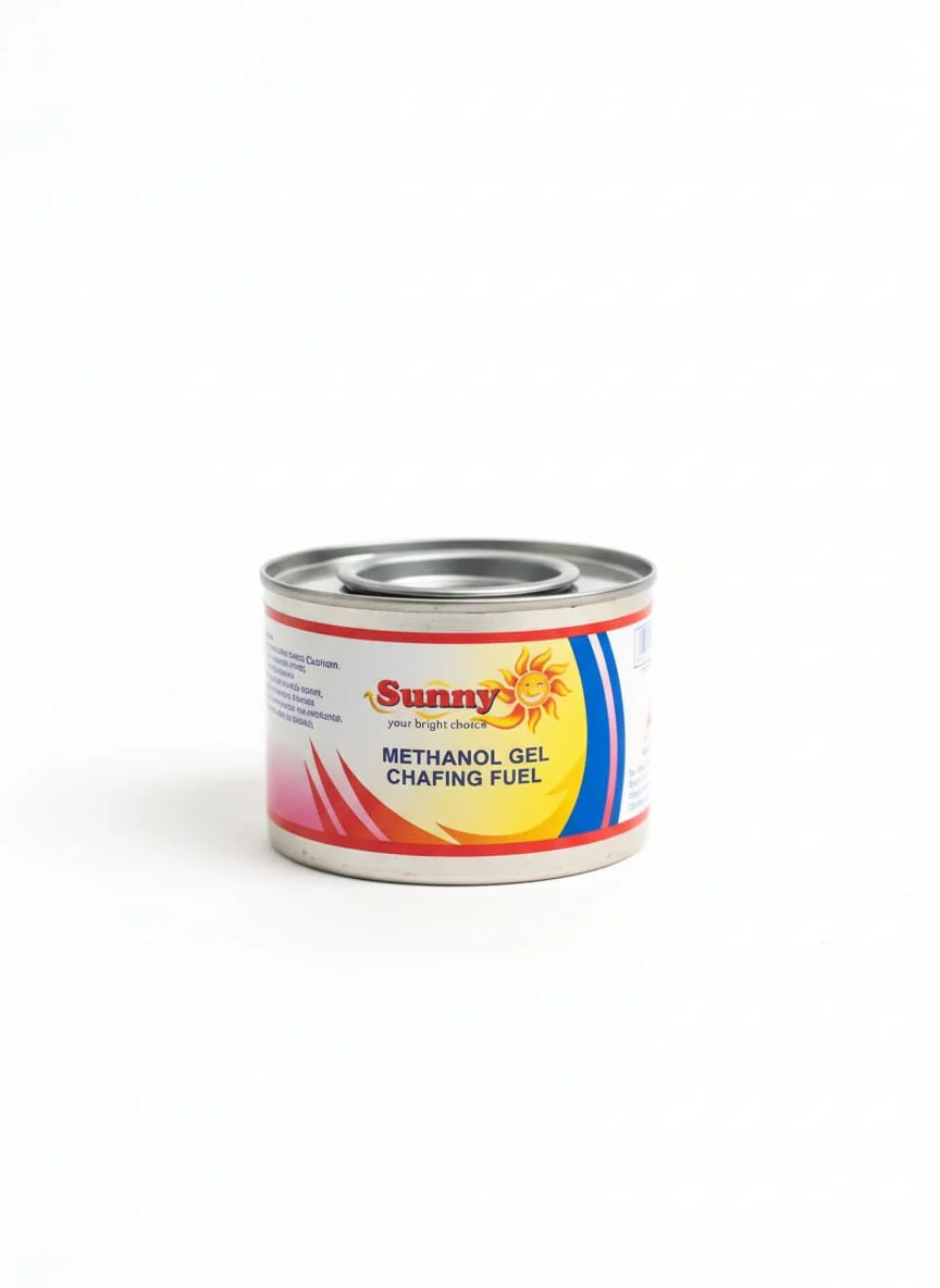 Sunny Methanol Gel Chafing Fuel 195 g | Safe Odorless Buffet Food Warmer | Long Burning Gel Fuel for Parties, Catering & Camping - Image 2