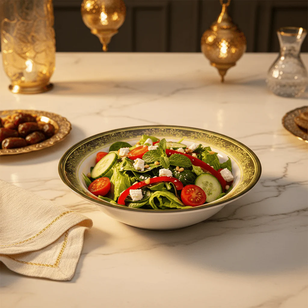 Supreme Floral Melamine Serving Bowl – 7.5" White - Image 2