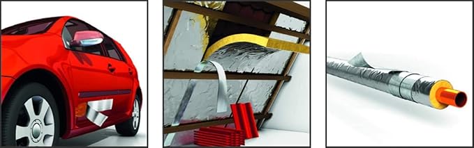 Aluminium Foil Tape Adhesive Tape 2 Inch Silver - Image 4