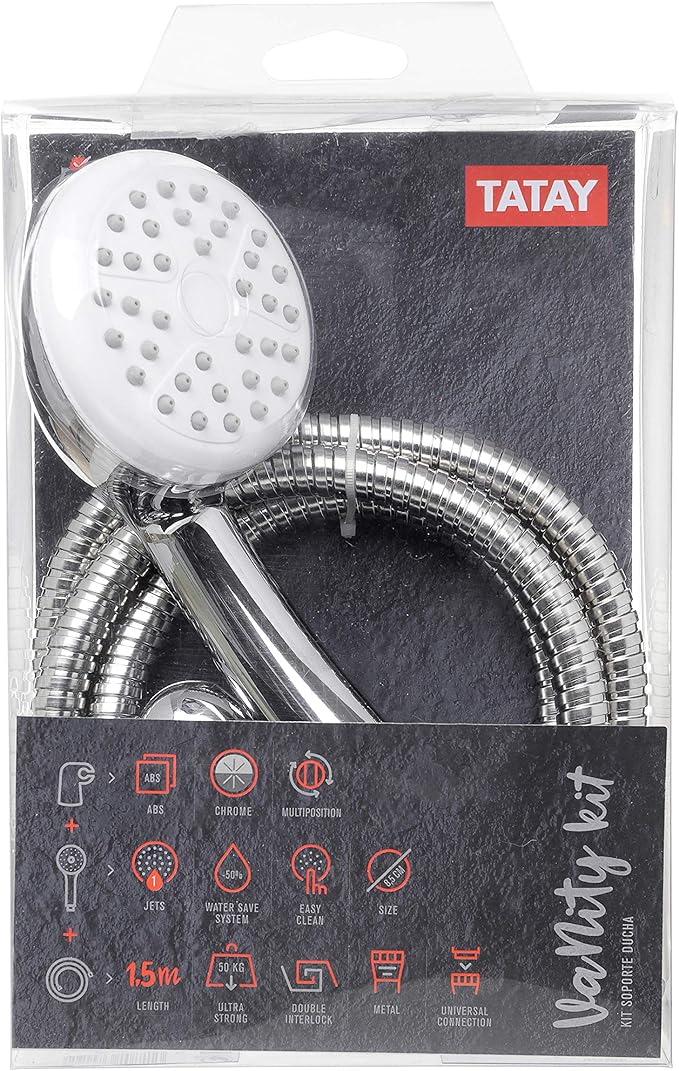 Tatay Stainless Steel  Vanity Complete Shower Kit Chrome – Full Bathroom Upgrade Set - Image 2