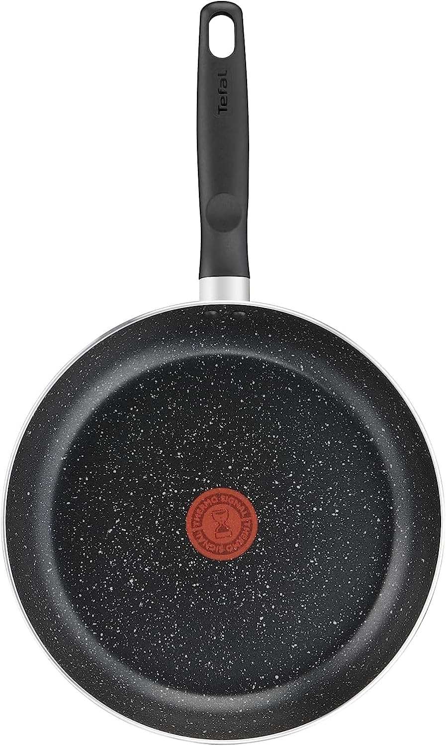 Tefal Dark Stone 9 pc set Non-stick Cooking Set, Safe coating Cookware, Heat indicator, Ergonomic handles, Glass lid - Image 5