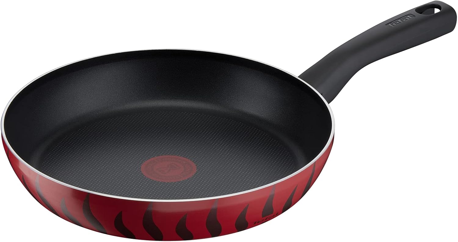 Tefal G6 Tempo Flame 14-Piece Non-Stick Aluminium Cookware Set – Complete Kitchen Set in Red, Made in France - Image 3