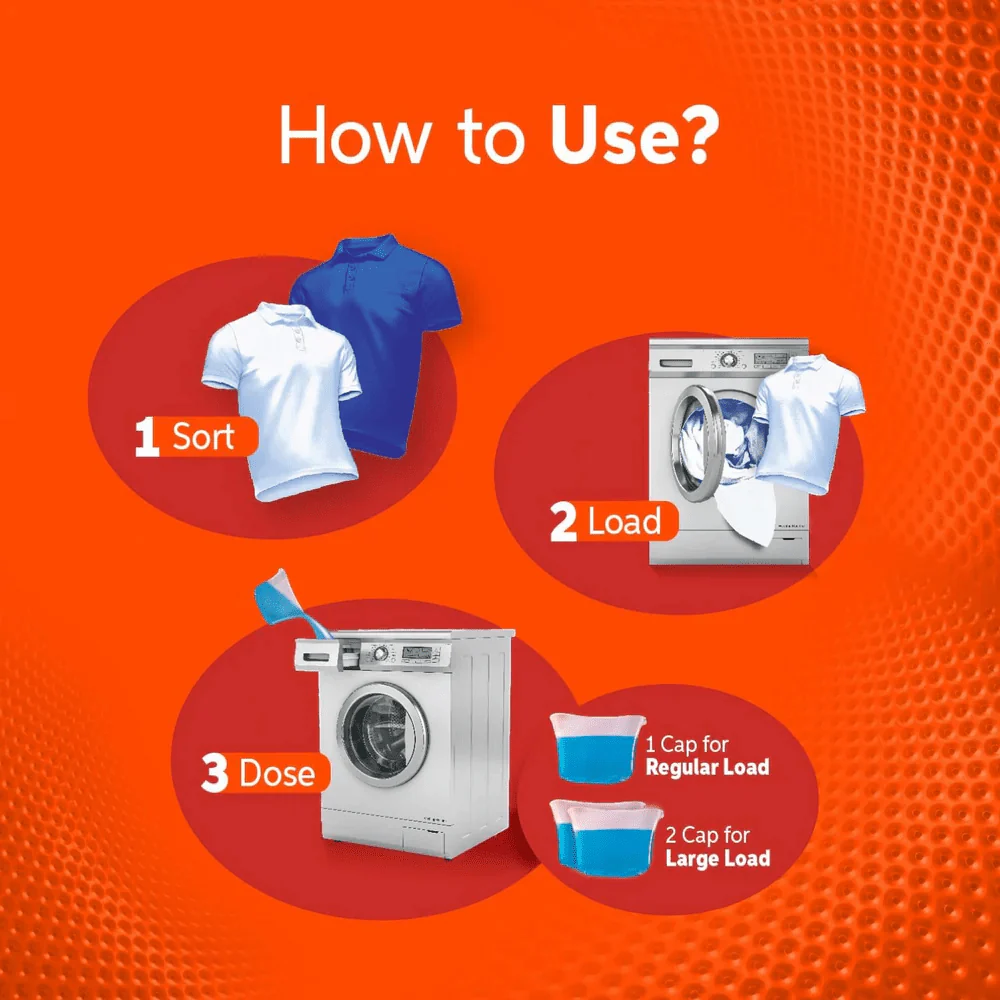 Tide 2pcs Triple Power Gel Laundry Detergent 1.8L, Downy Floral Breeze - Image 2
