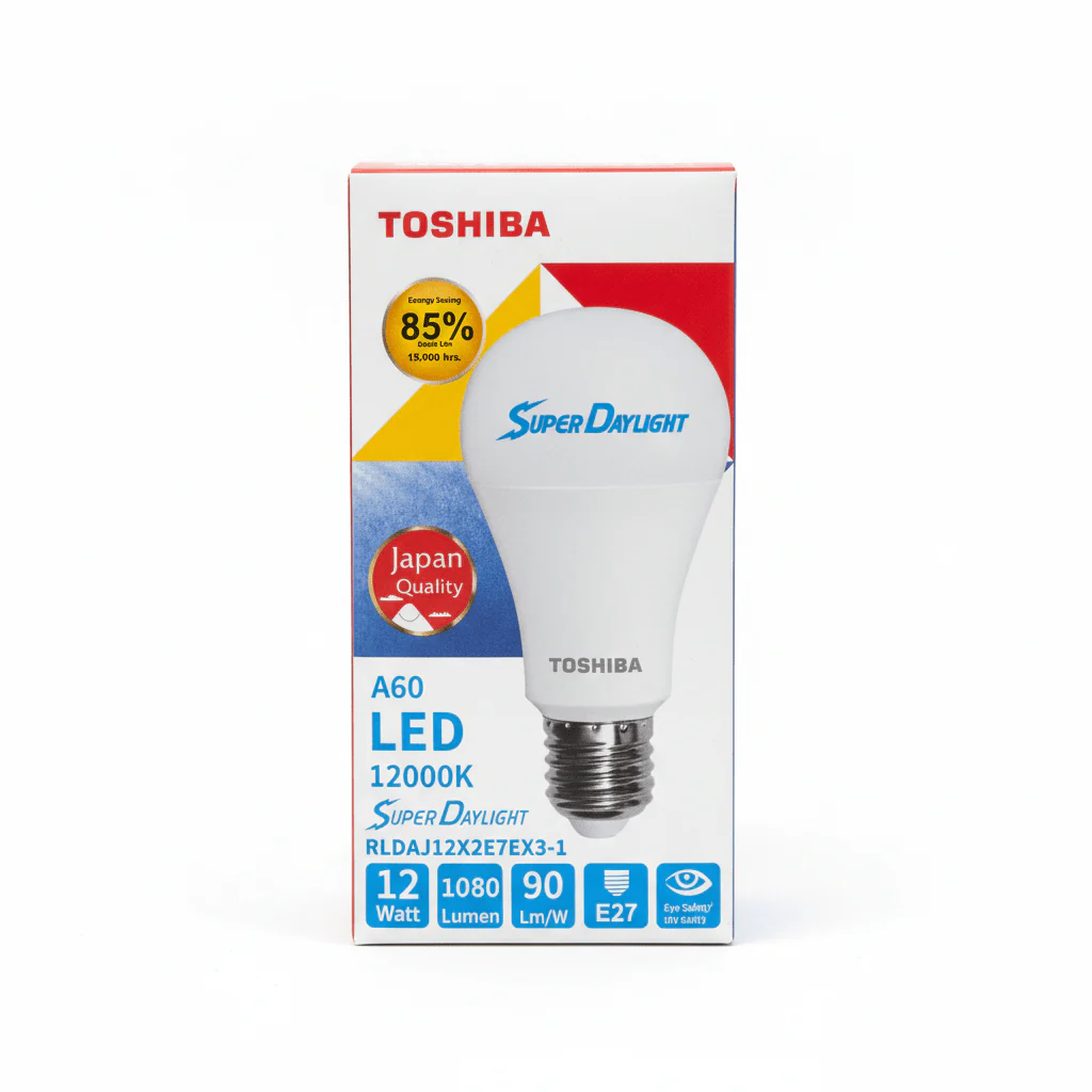 Toshiba 12W Led Bulb Super day Light E27