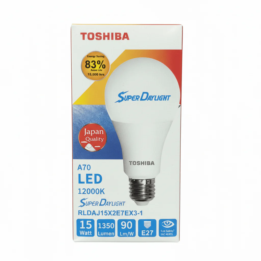 Toshiba 15W Led Bulb Super day Light E27