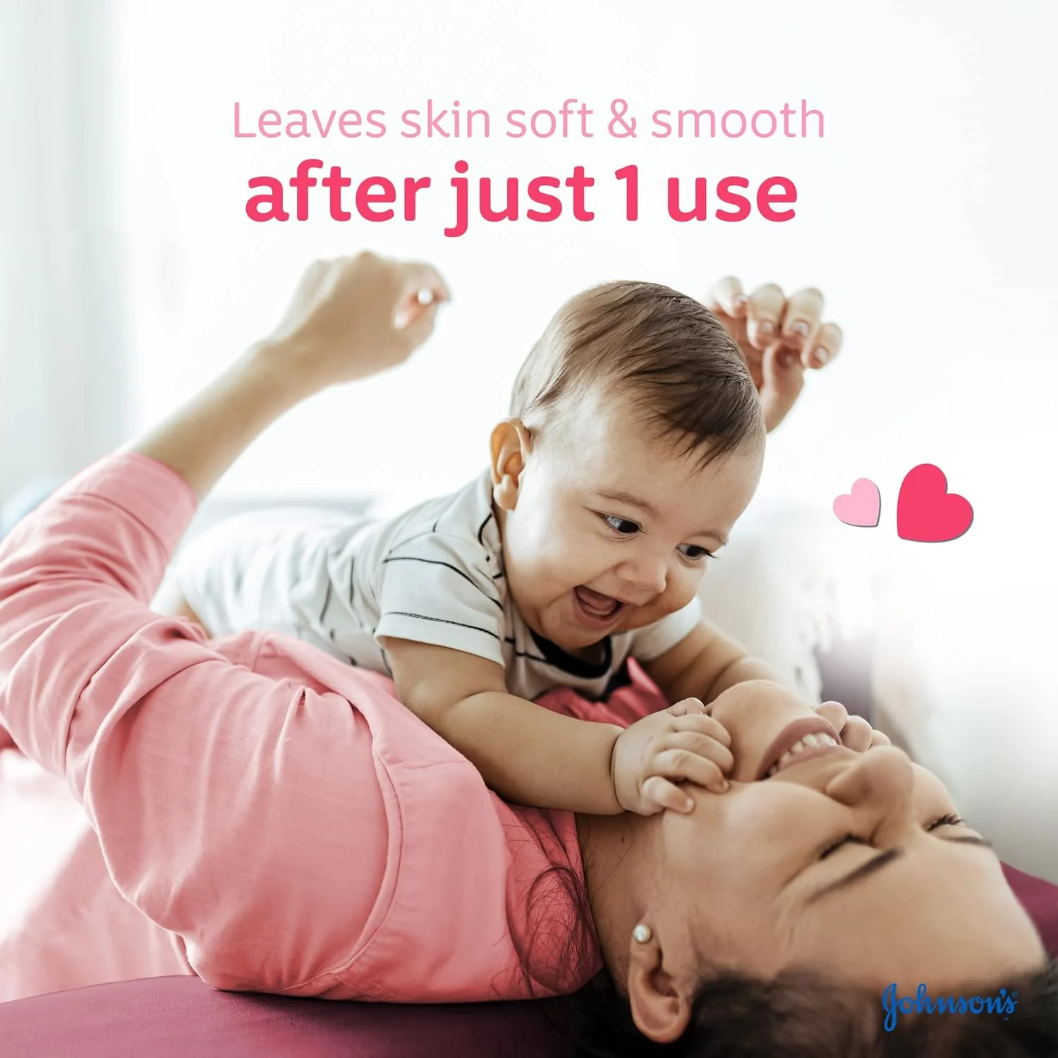 Johnson's Baby Soft Lotion – 24 Hour Moisture, 500ml - Image 3