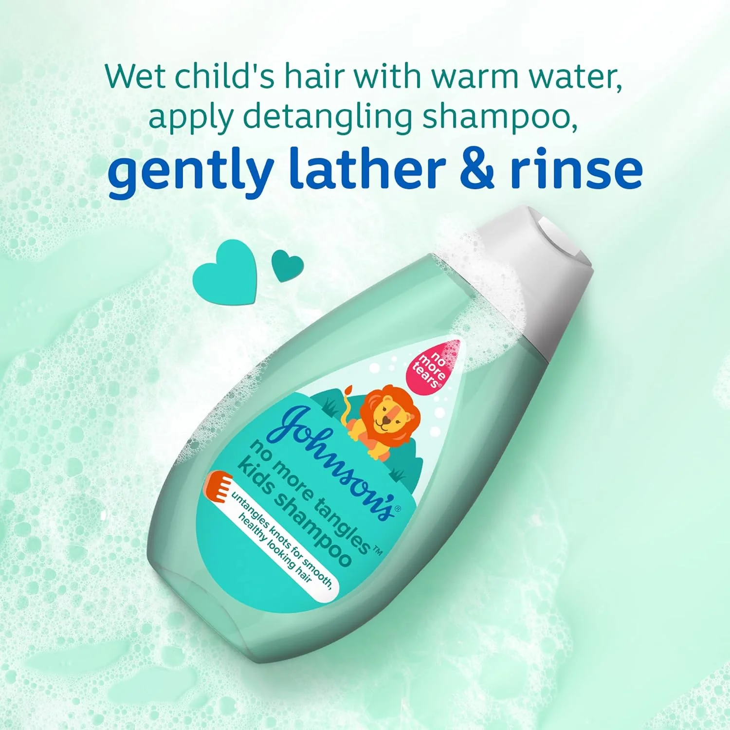 Johnson's No More Tangles Kids Conditioner Spray 200ml - Image 2